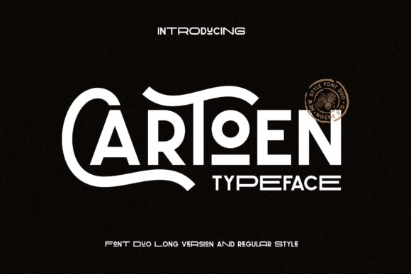 Cartoen Font Duo: Bridging Vintage Charm with Modern Design Needs