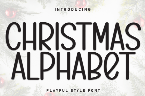 Christmas Alphabet Font: Elevate Your Holiday Designs