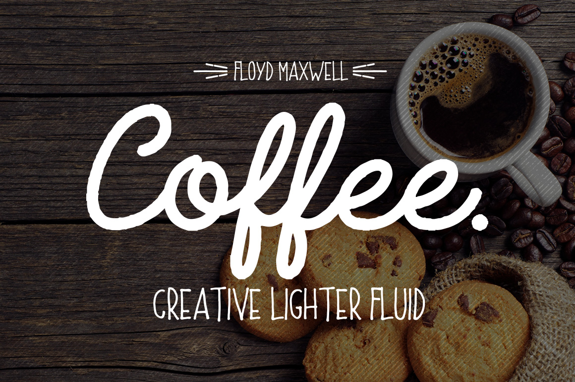 Coffee Font Extras: Warmth for Modern Design