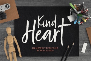 Discover the Elegance of the Kind Heart Font Duo
