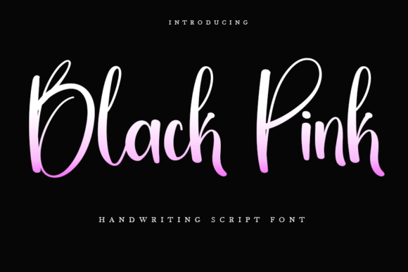 Elevate Your Visuals with the Black Pink Font: A Designer's Delight
