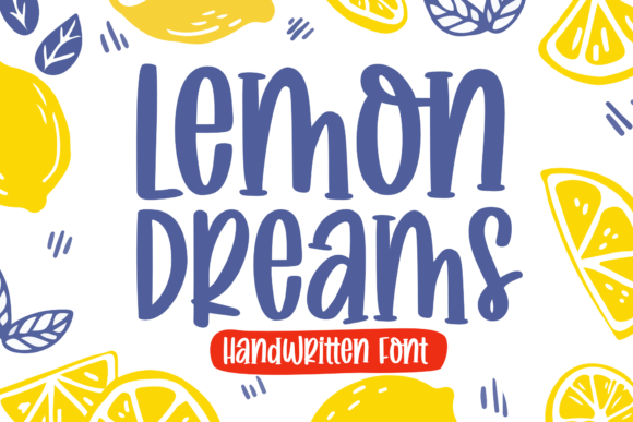 Lemon Dreams: The Perfect Handwritten Font for Your Projects
