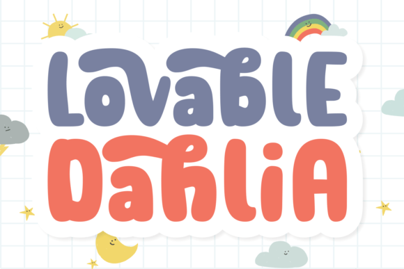 Lovable Dahlia Font: Add Charming Personality to Your Designs