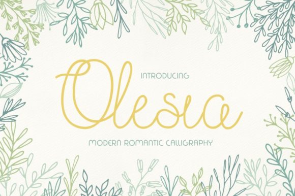 Olesia Handwritten Font: Adding a Personal Touch to Your Creative Projects