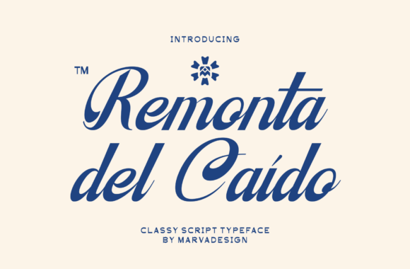 Remonta Del Caido Font: Elegance Meets Expression