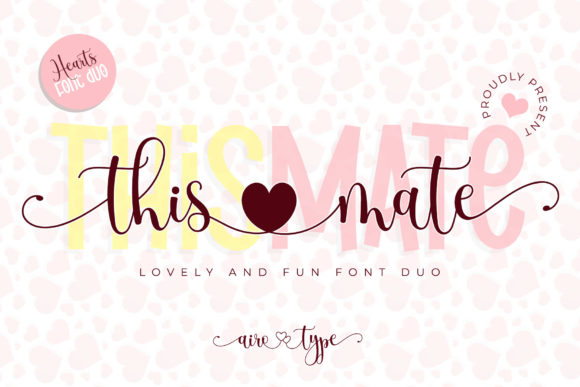 This Mate Font: The Ultimate Duo for Luxury and Versatility in Design