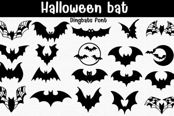 Unleash Spooky Creativity with Halloween Bat Font