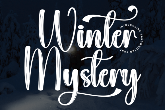 Winter Mystery Font: Infusing Sweetness and Uniqueness into Your Creative Projects